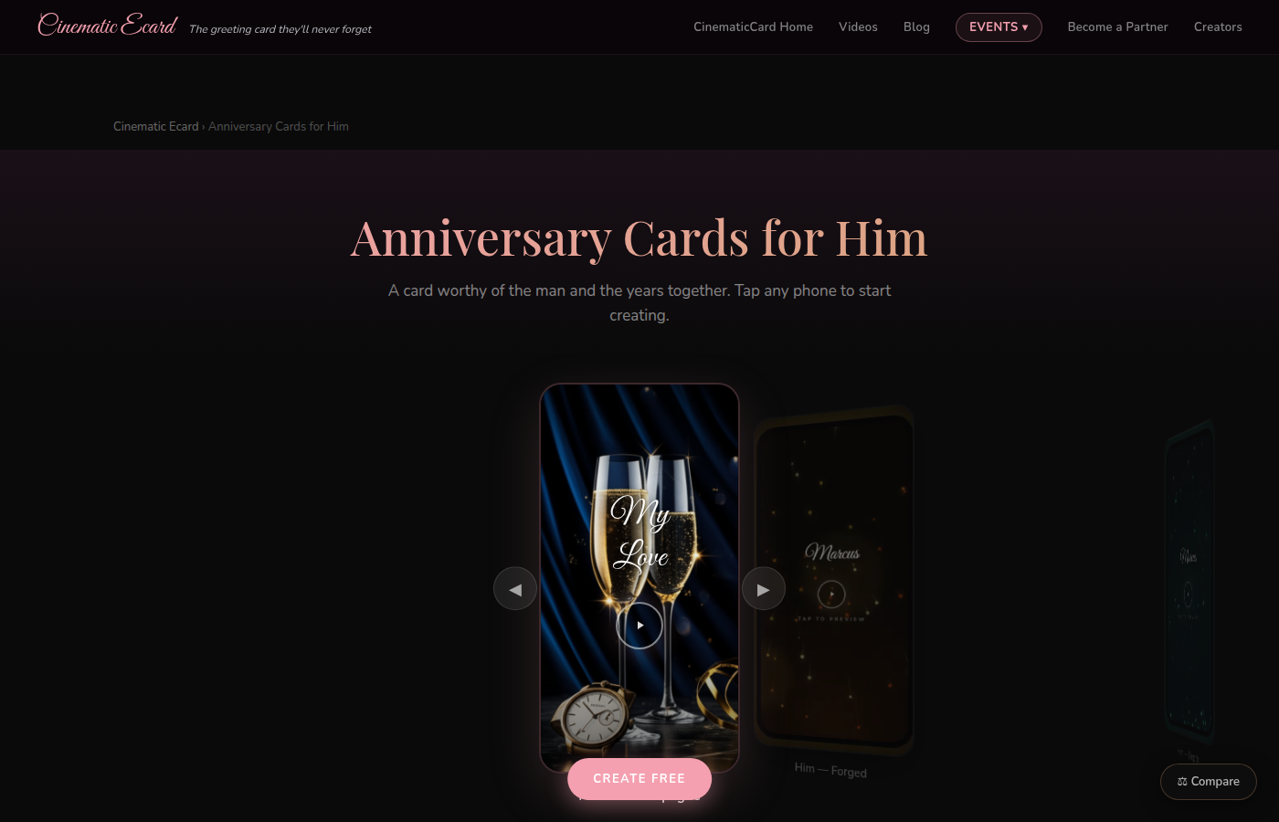 CinematicCard anniversary him preview