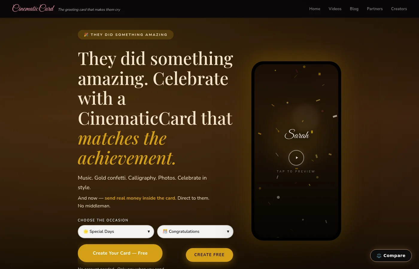 Birthday Card for Girlfriend She Will Rewatch Forever