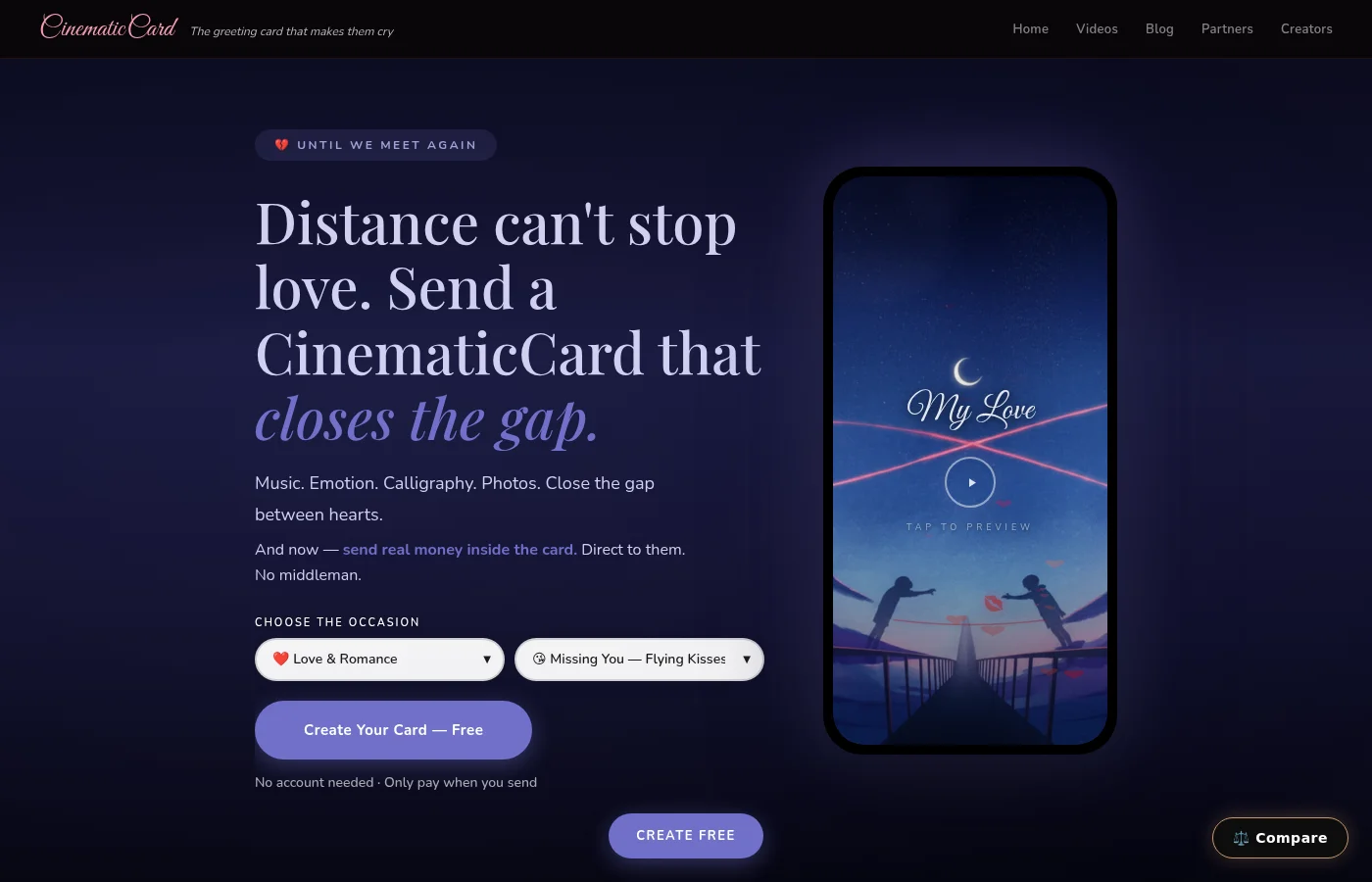 CinematicCard missing you preview